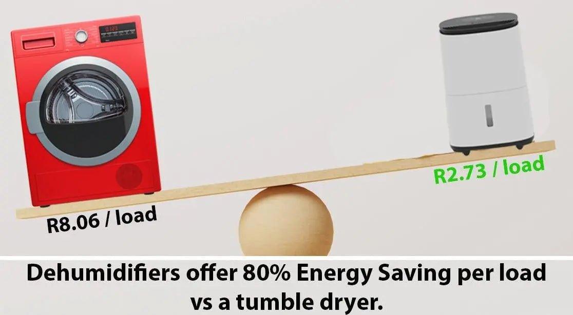 Save Money and Go Green: Dry Your Clothes with a Dehumidifier Instead of a Tumble Dryer - Solenco South Africa