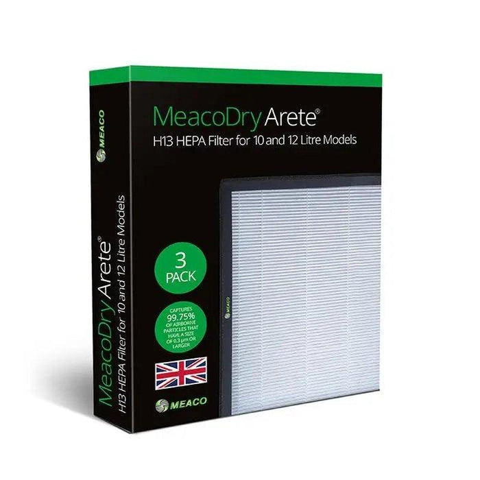 MeacoDry Arete 10L/12L H13 Hepa Filter (pack of 3)-Solenco South Africa