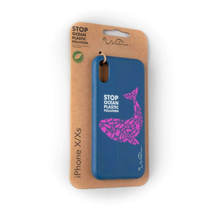 Wilma Whale Cell Phone Eco-Case-Solenco South Africa